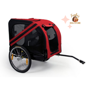 Prime Line - Fietskar tot 40 kg rood/zwart