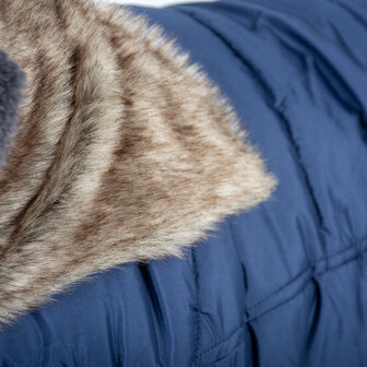 Hondenjas Puffer blauw